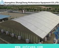 outdoor sport activity performance exhibition  aluminum white tent 1