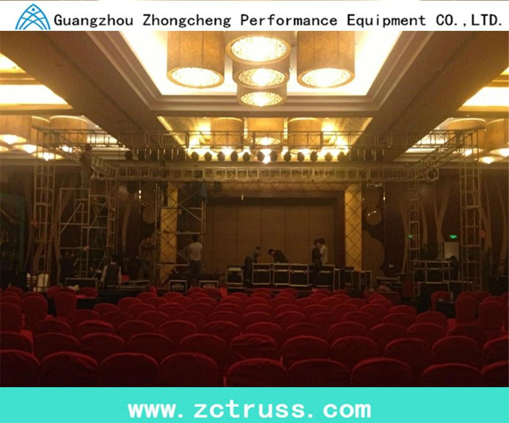 Aluminum Exhibiton Performance Screw Square Stage Lighting Truss (SQU400) 5