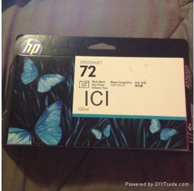 Genuine HP DesignJet 72 Photo Black 130ml Ink Cartridge C9370A Feb 2013 2