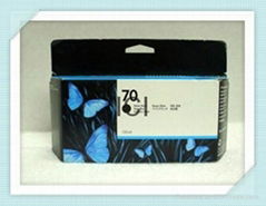 First hand, high quality ink cartridge for H^P 70 GLOSS ENHANCER - 130ml for lar