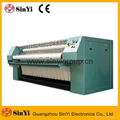 (YI) industrial hotel laundry bed sheet flatwork ironer ironing machine 3