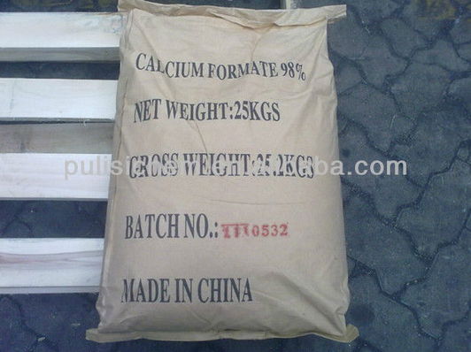 high quality industrial grade and feed grade 98% calcium formate manufacturer  2