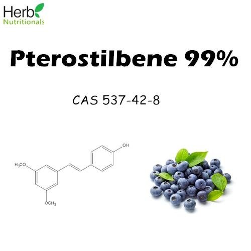 Synthetic pterostilbene 99% CAS 537-42-8
