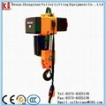 China supplier high quality quality 1.5T electric chain hoist for sale 