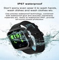 Smart watch heart rate blood pressure body temperature detection phone watch 3