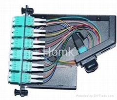 12 core fiber optic MPO-LC distribution box