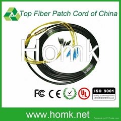 Outdoor tactical fiber optic patch cord waterproof patch cord