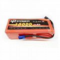 13000mAh 30C 4S high rate UAV lipo battery