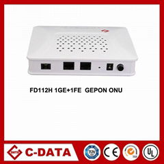 C-Data FTTH ONU GEPON ONU GEPON ONU compatible with ZTE,HuaWei OLT  