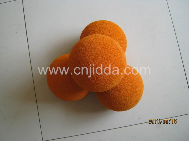 DN125 Medium Soft Concrete Pump Sponge Cleaning Ball