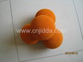 DN125 Medium Soft Concrete Pump Sponge Cleaning Ball 1