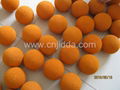 DN125 Medium Soft Concrete Pump Sponge Cleaning Ball 4