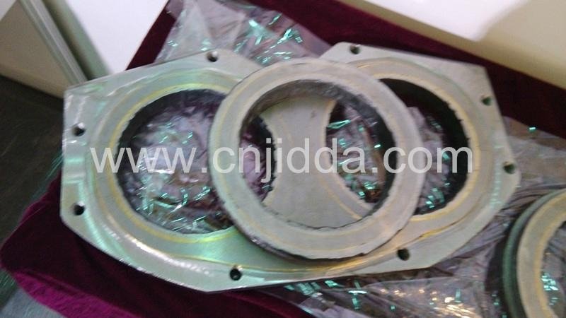  Concrete Pump Wear Plate and Cutting Ring for C Valve 2