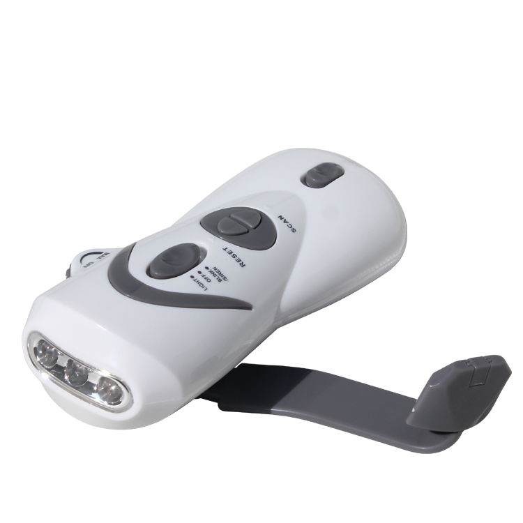 hand winding flashlight radio  2