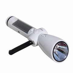 Solar led  flashlight radio