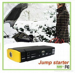 12V Emergency Car Battery Booster Mini Portable 12V 16000mah Car Jump Starter