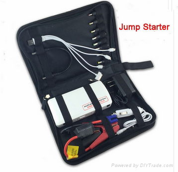 200A starting power emergency car jump starter with light  3