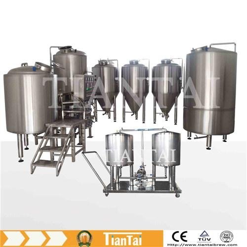 500L stainless steel copper brewhouse micro brewery system