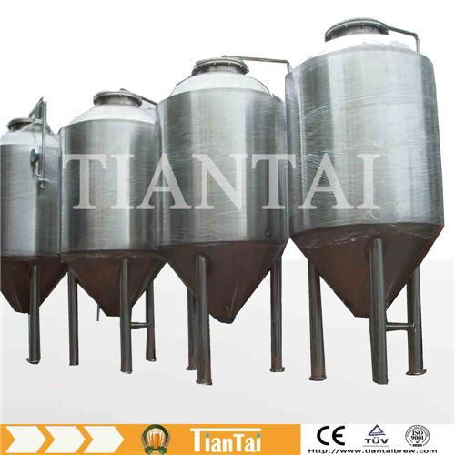 double jacketed stainless steel beer conical fermenter