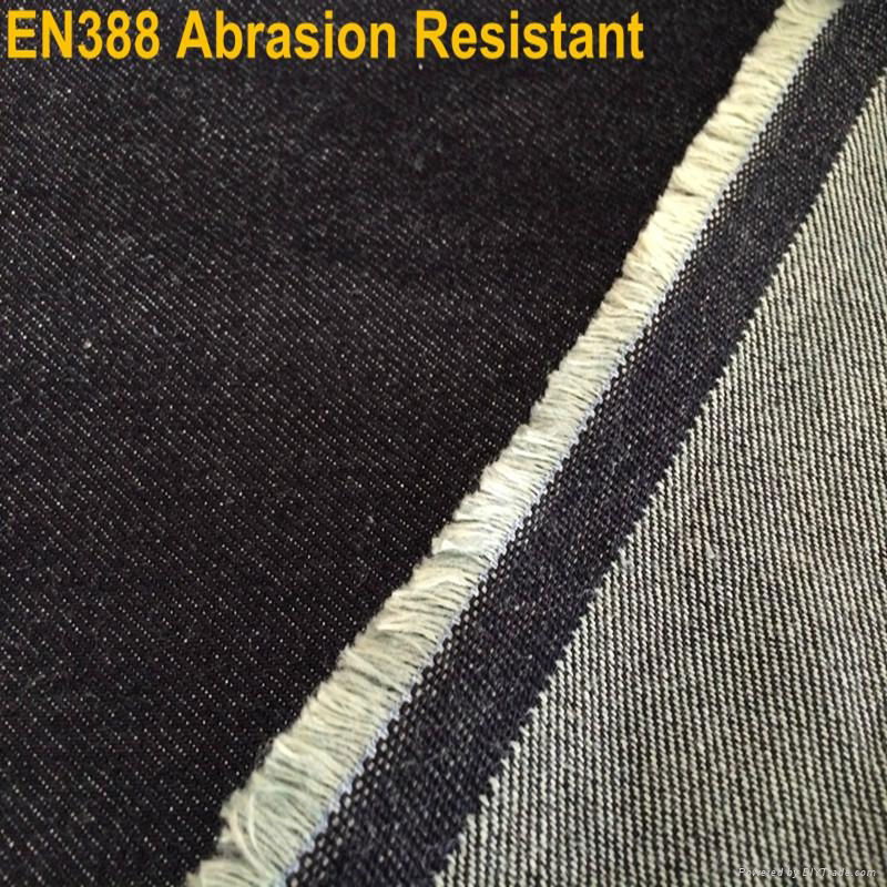 kevlar and cotton blend denim fabric/abrasion resistant