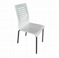High Gloss Dining Room Chrome Leg Dining Chair (WLF-DC039) 1