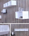 Modern Home Furniture Kitchen Cabinet Display Stand (WLF-C011)