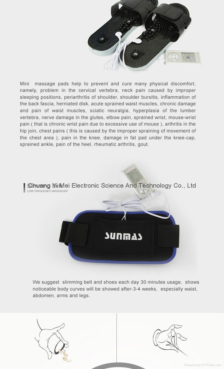 Wholesale china tens electronic pulse massager  4