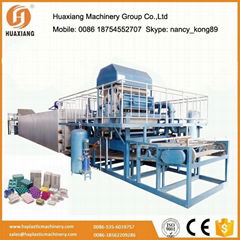 Energy saving automatic egg tray making machine with CE