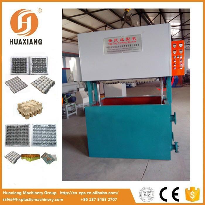 Energy saving plastic egg tray making machine with CE 4