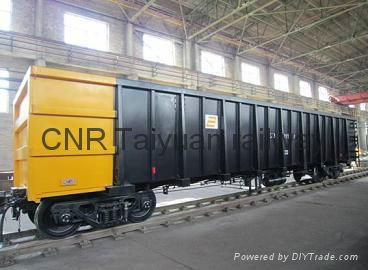 1060mm gauge C80H Aluminum Alloy Coal Gondola wagon