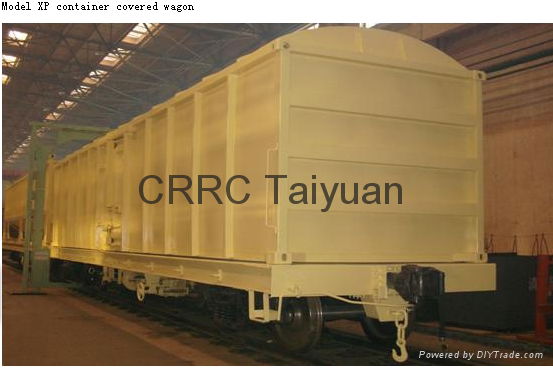 1060mm gauge Box wagon for Angola 2