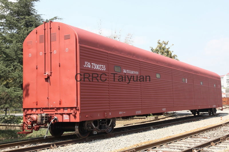 1060mm gauge Box wagon for Angola 4