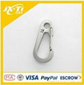 JIAXINTI Titanium Carabiner 45mm Length Hook Key Chain Quickdraw 1