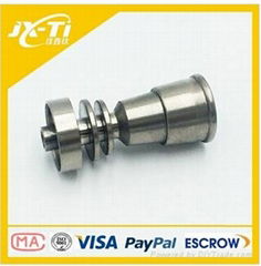 domeless Gr2 male female titanium smoking nail in smoking pipe parts