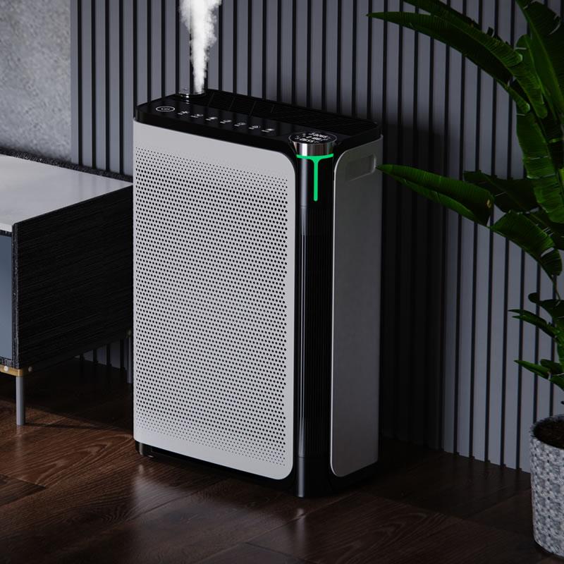 China Factory Oem Room Air Purifier With Ultrasonic Humidification And Wifi