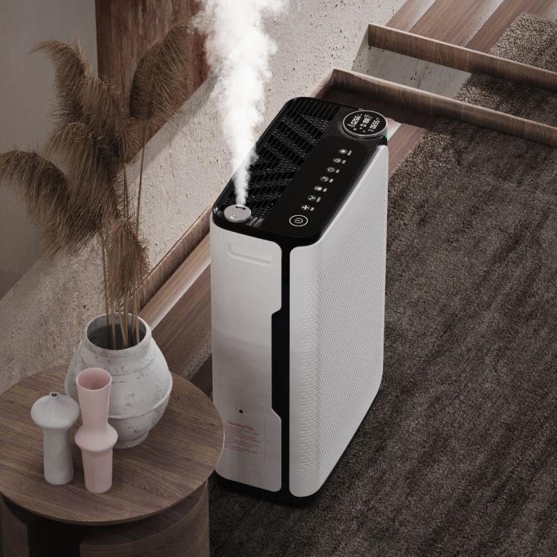 China Factory Oem Room Air Purifier With Ultrasonic Humidification And Wifi 4