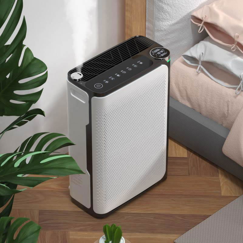 2023 China Wolesale Intelligent Humidifier Air Purifier With H13hepa and carbon  5