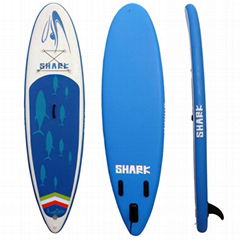 Shark SUPs inflatale stand uppaddle board 11' LEMON SHARK RIDE