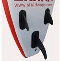 Shark SUPs inflatale stand uppaddle board 10'6 WHITE SHARK TOURING 4