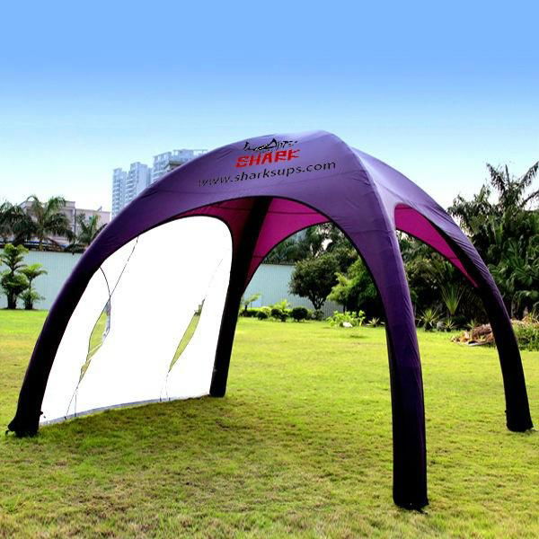 INFLATABLE TENT OPEN 3