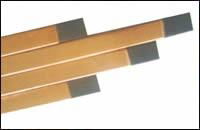 DC Copper Coated Flat Gouging Rods