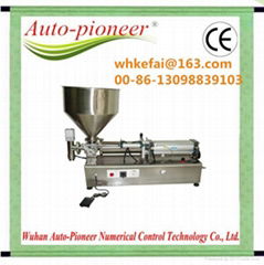semi-automatic paste cream liquid filling machine