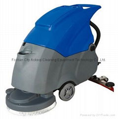 OK-500 walk behind auto floor scrubber dryer