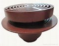 CAST IRON Round Deck Drain FACTORY