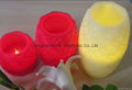 3pcs per set flameness LED wax candle