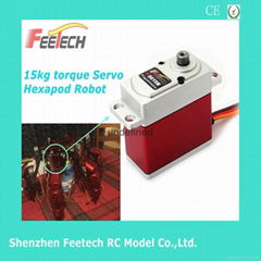 Feetech FI8615M 180 degree Hexapod Robot