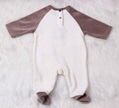 Warm Newest Lovely Velvet Long Sleeve Baby Romper Underwear 5