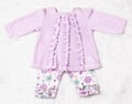 Sweet Baby girl cotton clothing set