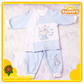 New Born Baby Spliced Cotton Pajamas 2pc 1