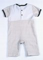 Factory Direct Sales 2015 New Arrival 100% Cotton Baby Boy Romper 5